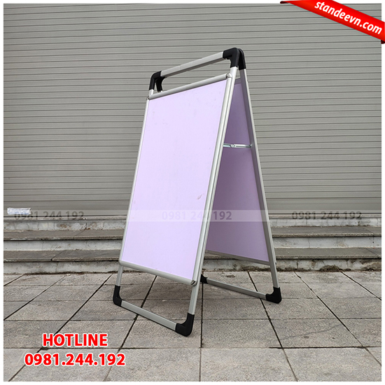 standee chữ a 2 mặt hà nội