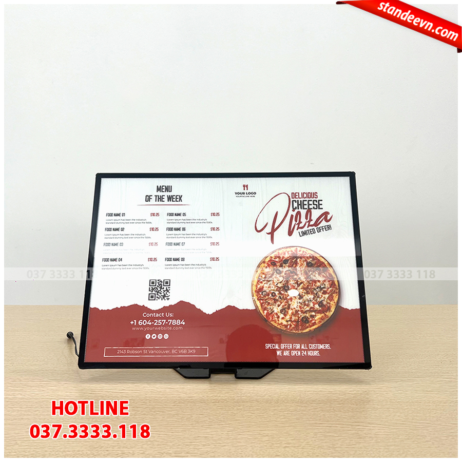 hộp đèn siêu mỏng A3