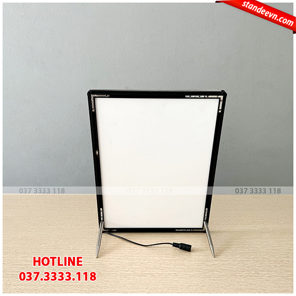 hộp đèn siêu mỏng để bàn