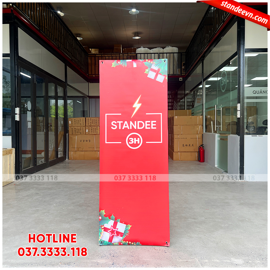 standee chữ x