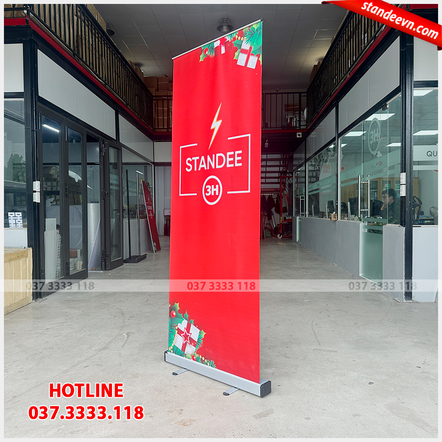 standee cuốn sắt hà nội