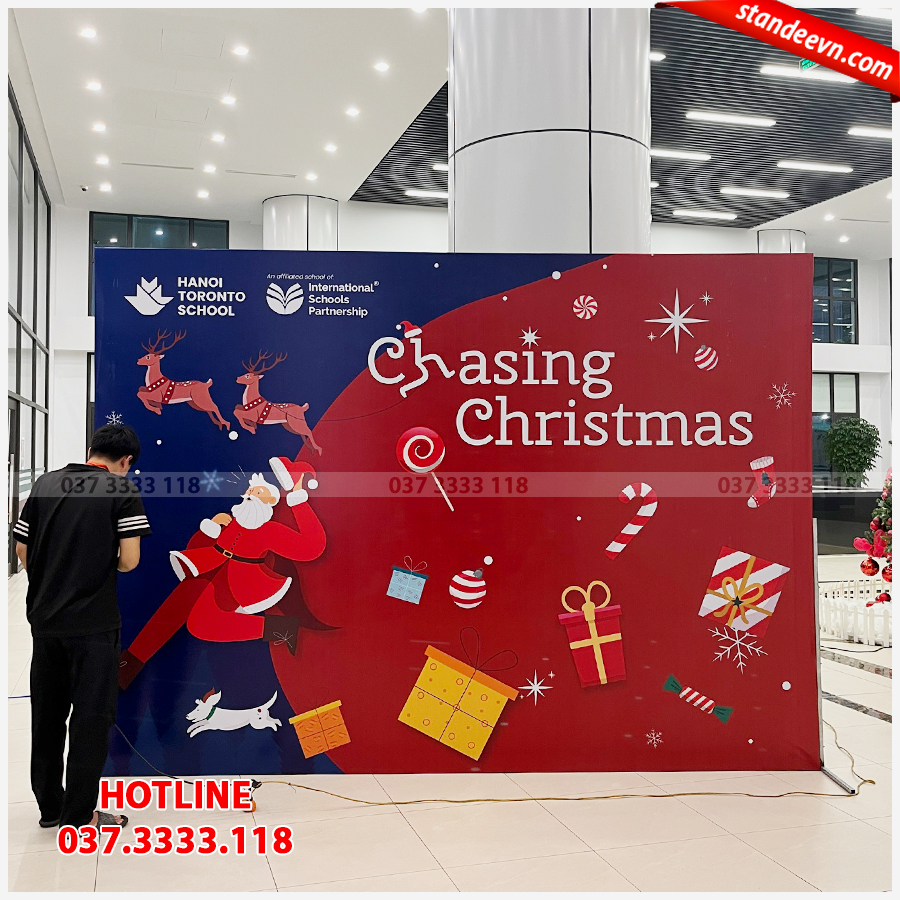 thi công backdrop sự kiện