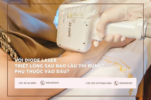 Với Diode Laser Triệt Lông Sau Bao Lâu Thì Rụng? Phụ Thuộc Vào Đâu?