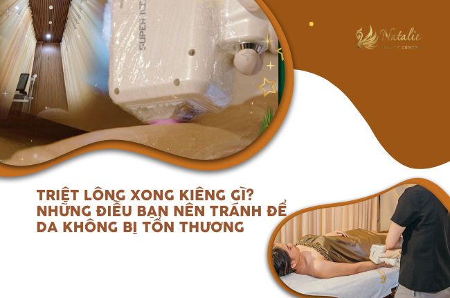 Triệt Lông Xong Kiêng Gì? Những Điều Bạn Nên Tránh Để Da Không Bị Tổn Thương