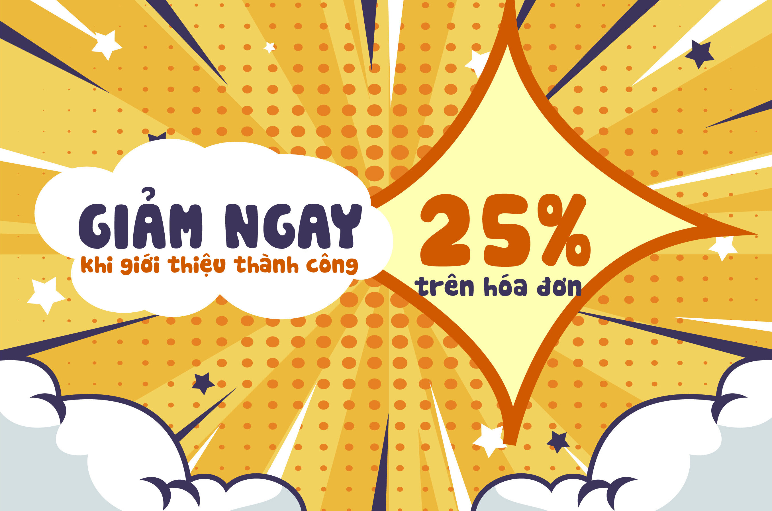 Vui Cùng Bạn Bè, Giảm Ngay 25% Trên Hóa Đơn Dịch Vụ