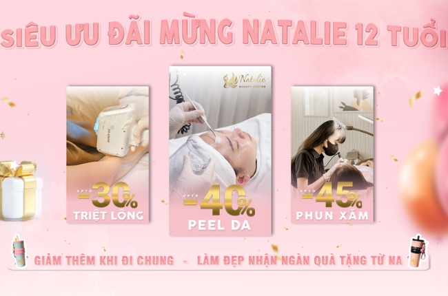Mừng Natalie 12 tuổi: Sale Tưng Bừng Không Lo Về Giá!