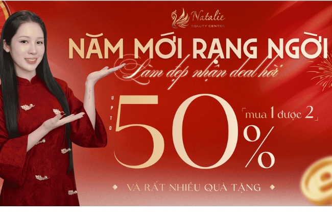Ưu Đãi Làm Đẹp Tết 2026 – Ngàn Deal Hời Giảm Đến 50%