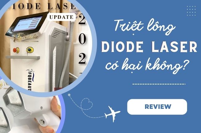 Triệt lông diode laser có hại không. Review công nghệ triệt