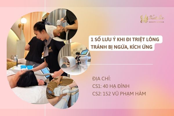 lưu ý triệt tránh bị ngứa
