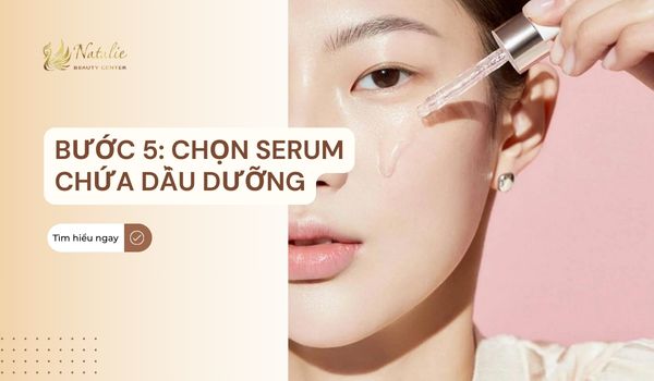 serum chứa dầu dưỡng