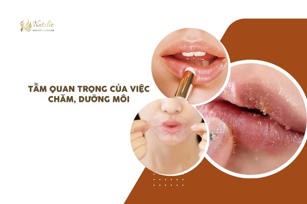 chăm dưỡng môi