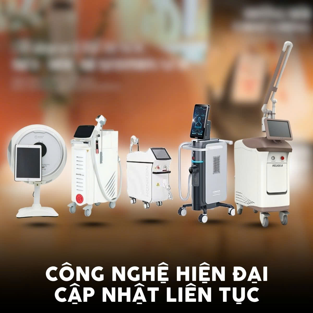 công nghệ hiện đại diode laser