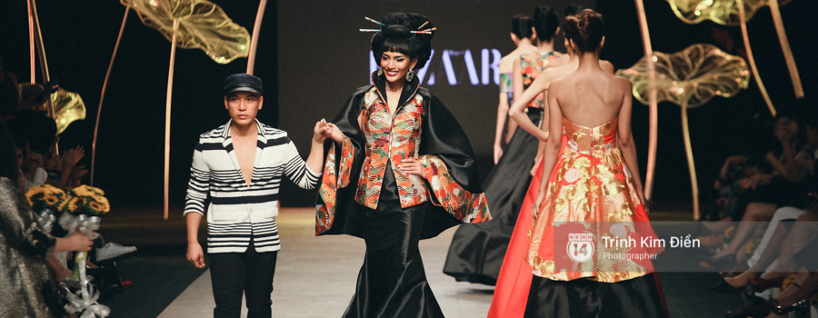 Ngày 1 Vietnam Internation Fashion Week: Các NTK đã 