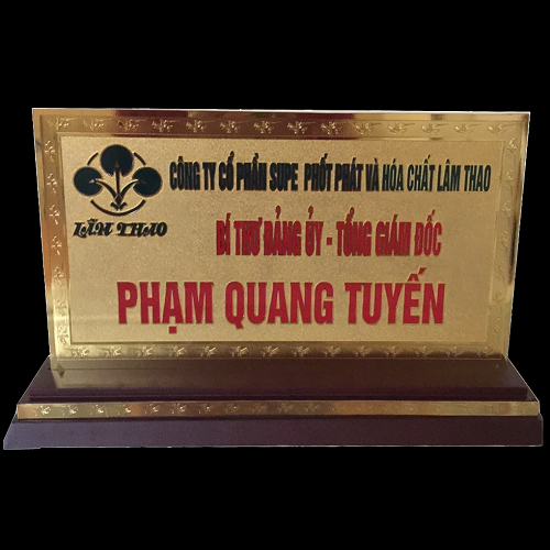 BIỂN CHỨC DANH