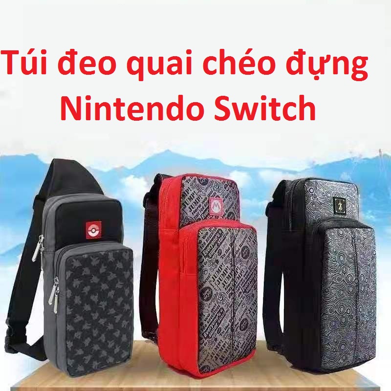 Túi đeo quai chéo đựng Nintendo Switch