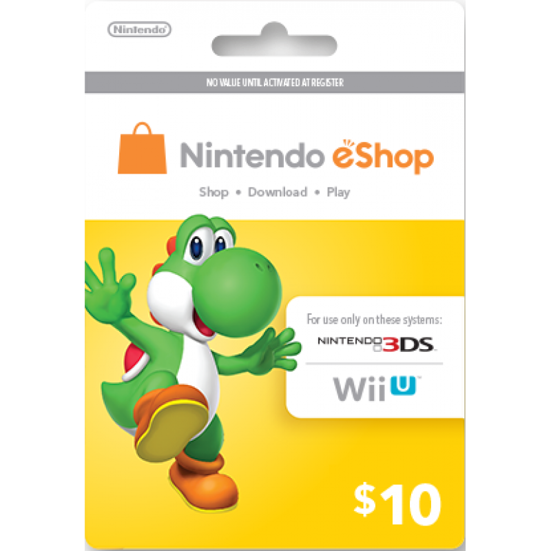 Nintendo 3ds Nintendo Switch Store Gift Card SW00B NINTENDO ESHOP