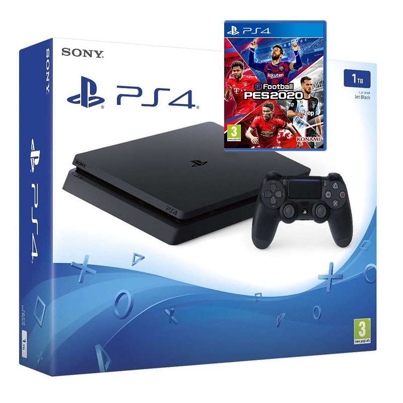 Gaming Console Ps4 Bundle Pes 2020 Ps4 Bundle Playstation Slim