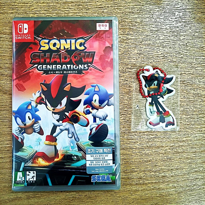 Sonic X Shadow Generations+ quà tặng.