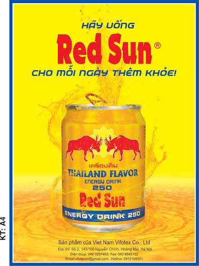 Red Sun energy drink
