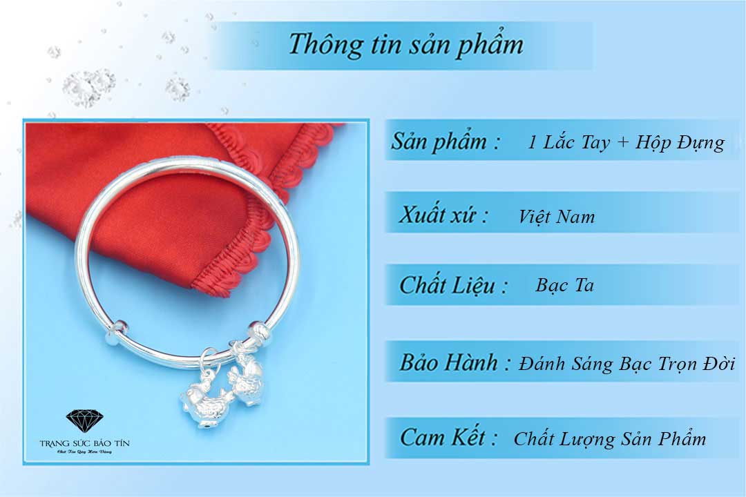 lắc tay trẻ em