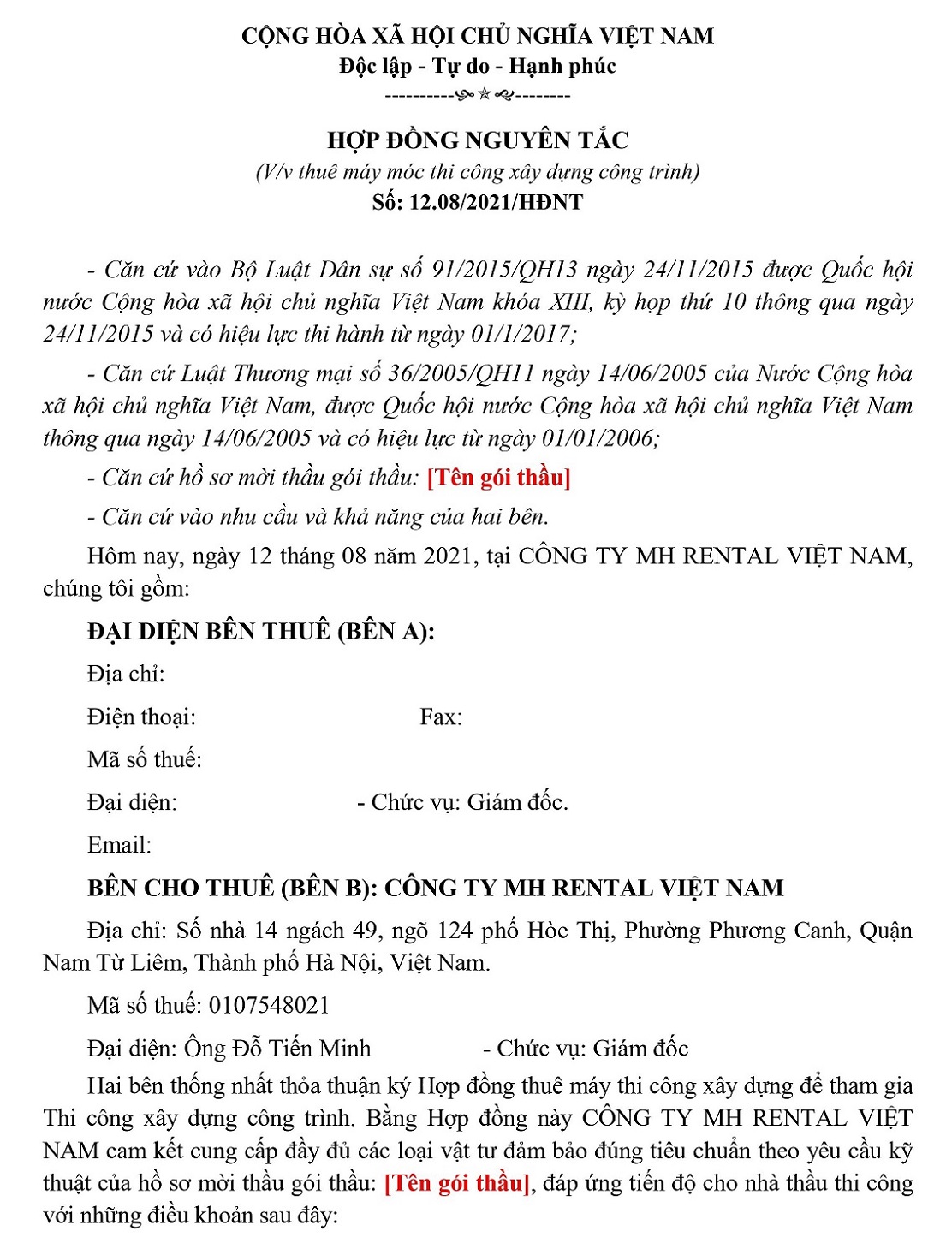 Xe nâng người MH Rental thi công bệnh viện Vinmec, Time City, Hà Nội