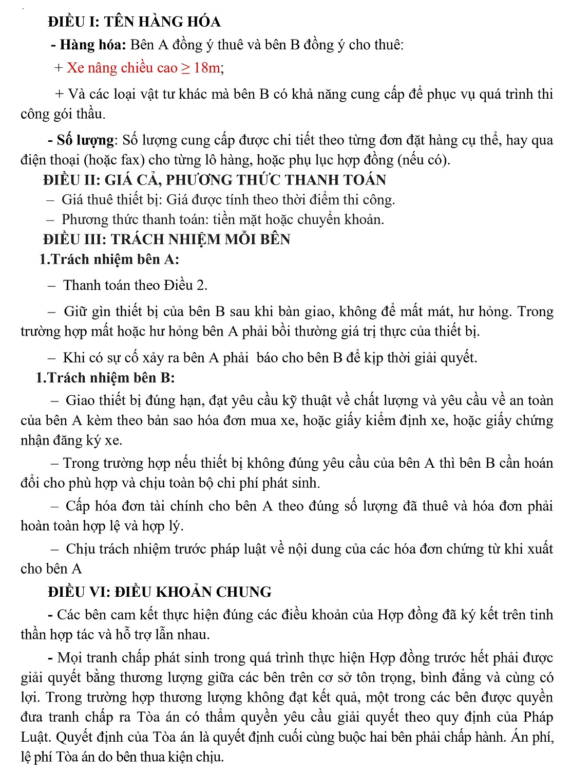 Xe nâng người MH Rental thi công bệnh viện Vinmec, Time City, Hà Nội