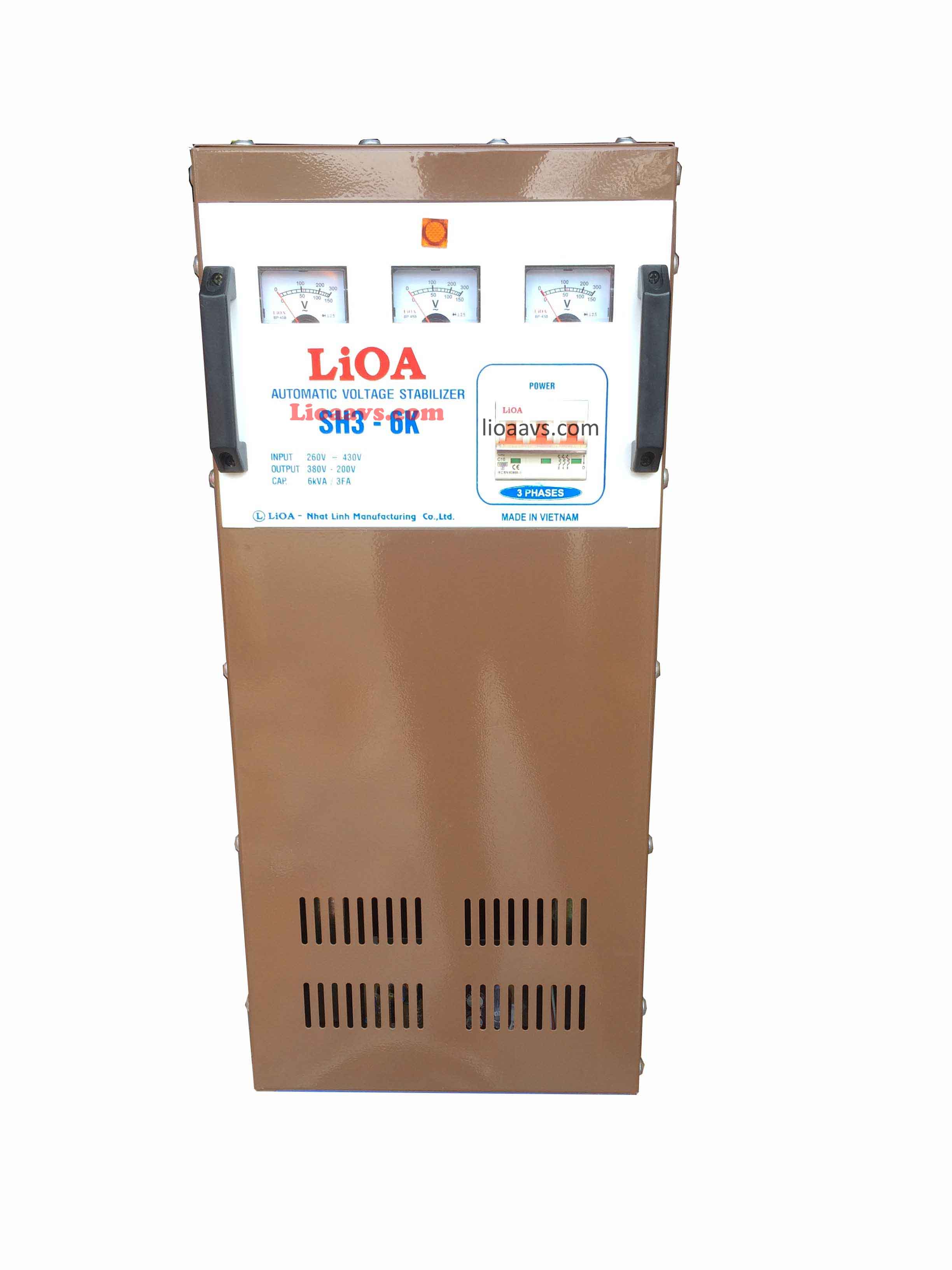 ỔN ÁP LIOA 6KVA 3 PHA