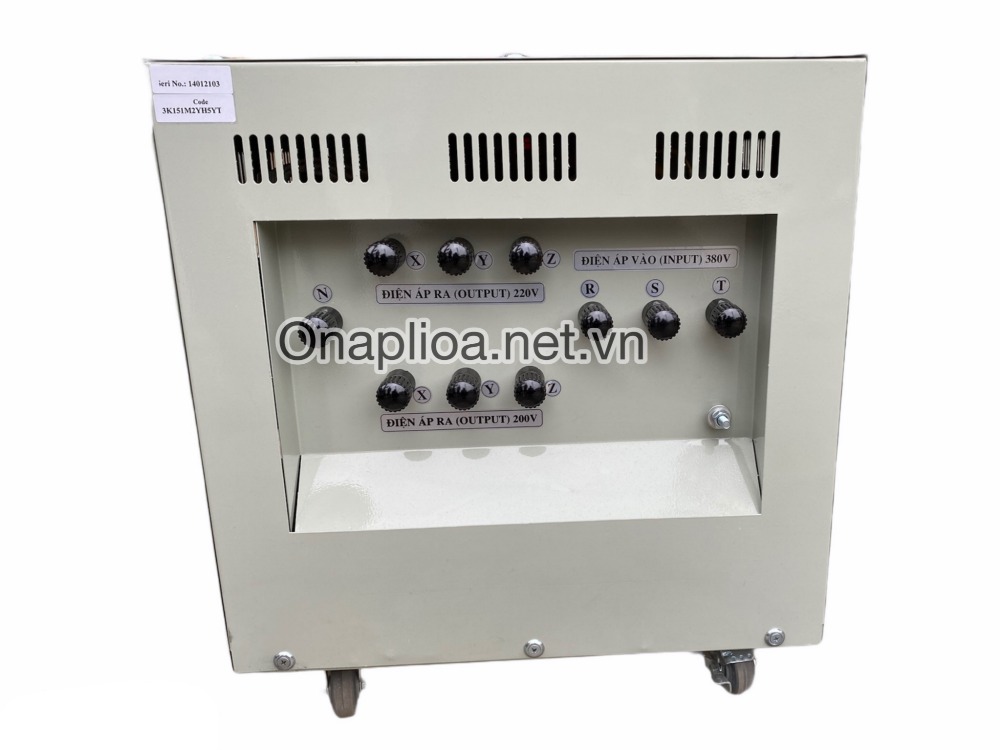 biến áp lioa 15kva 3 pha