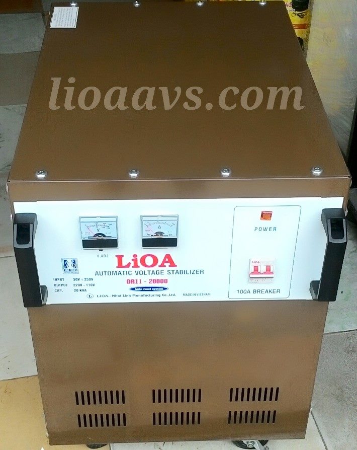 LIOA 20KVA DẢI 50V