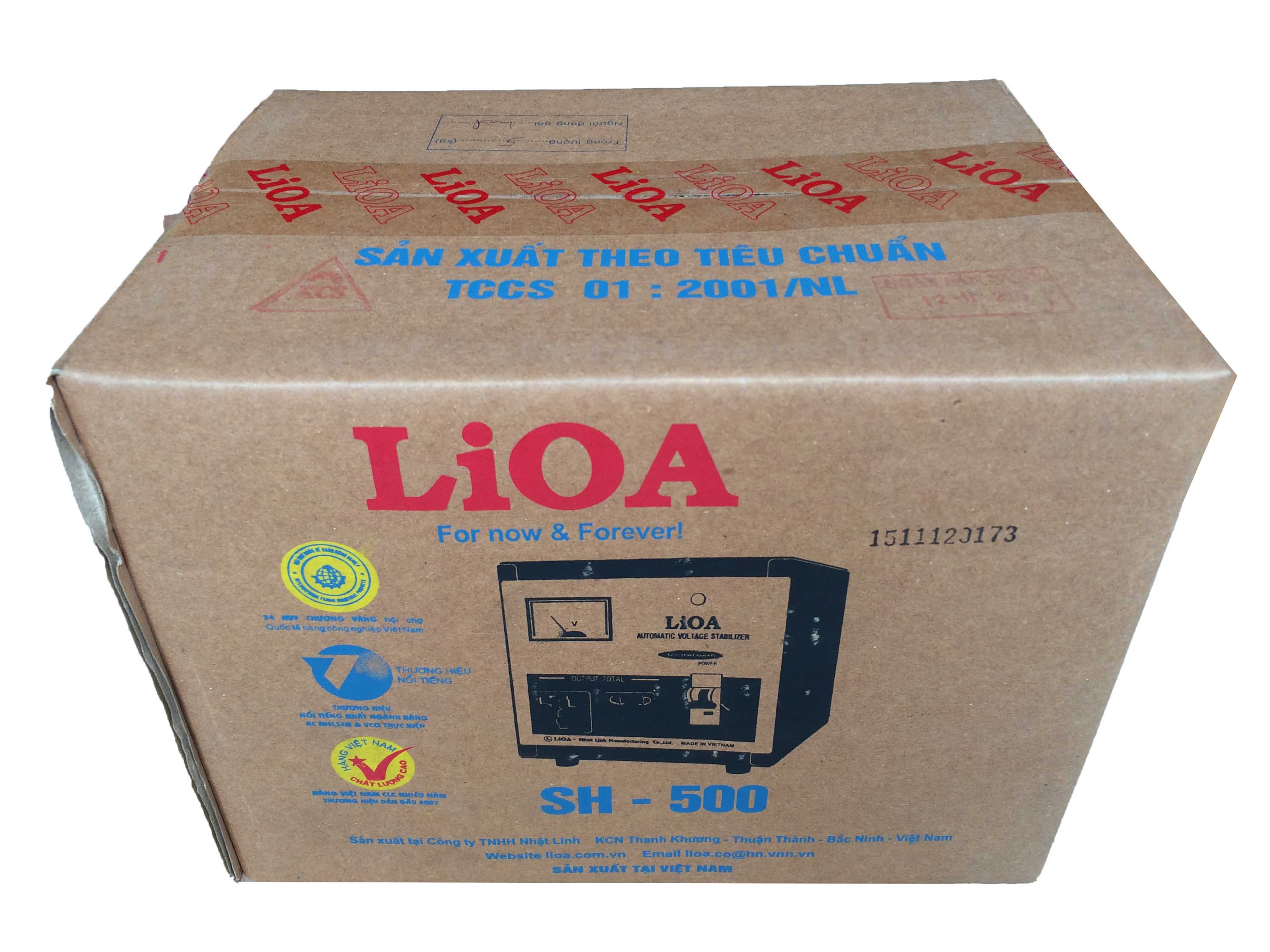 Ổn áp lioa SH-500 ( Thế hệ 1 )