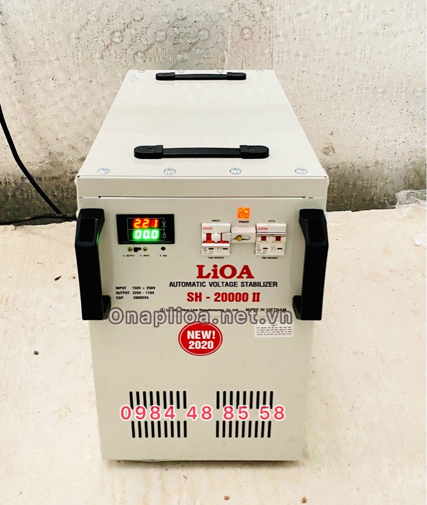 ỔN ÁP LIOA 20KVA DẢI 150V