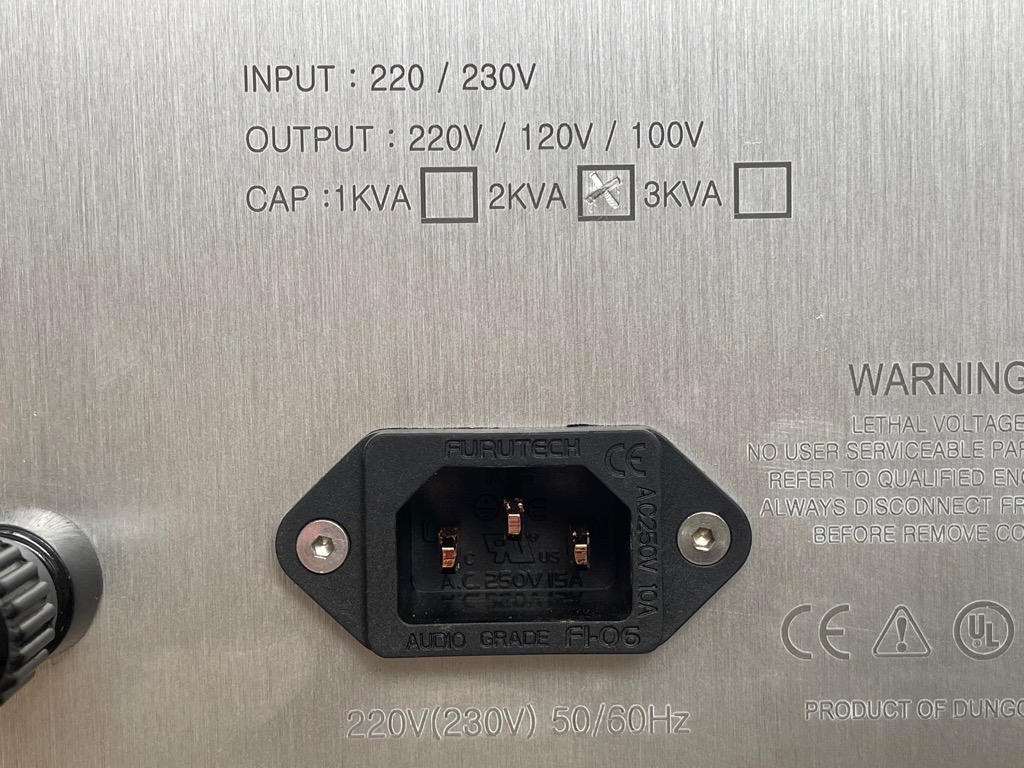 Biến áp cách ly 2Kva dùng cho Audio