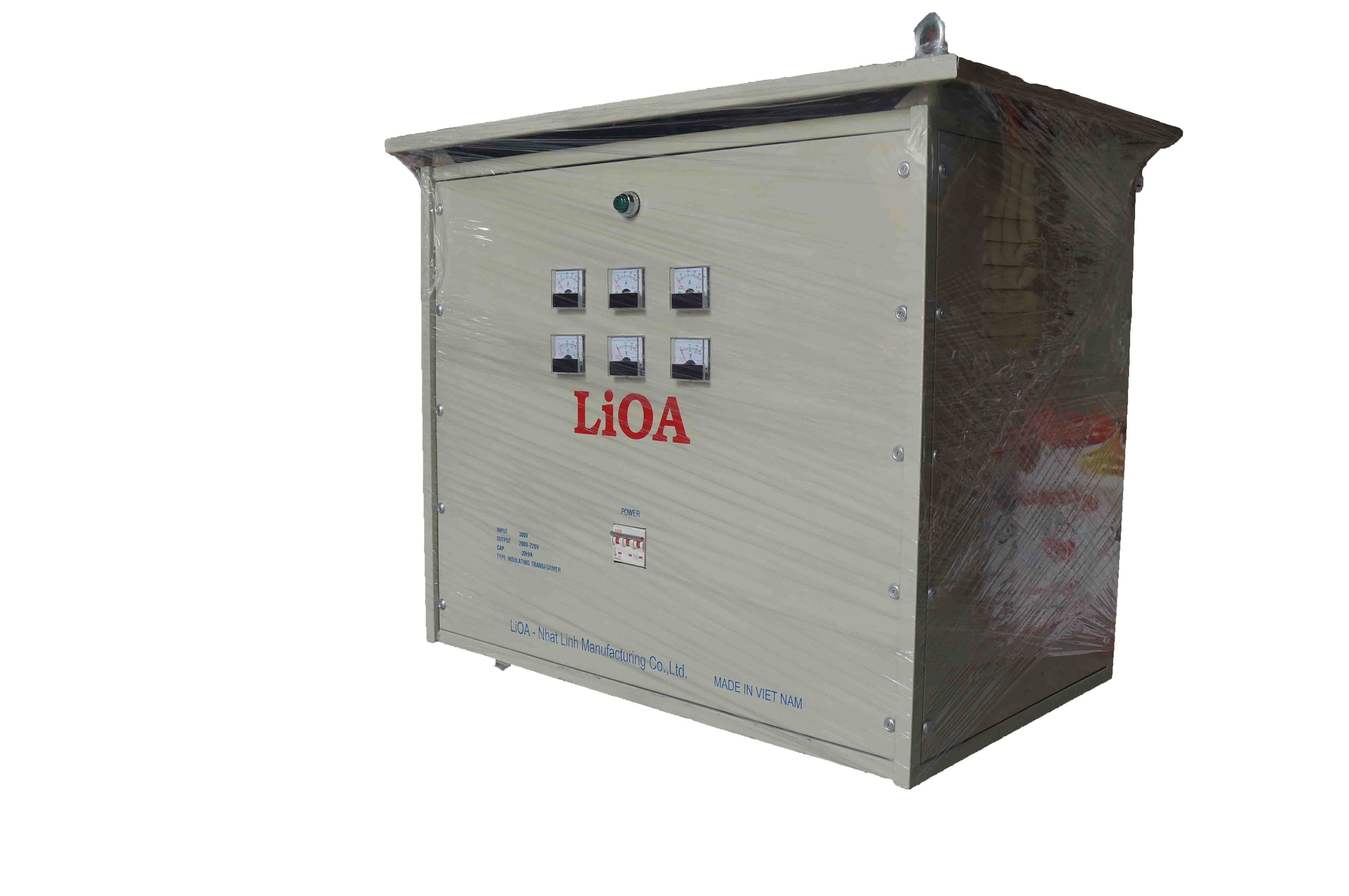 Biến áp cách ly 30kva 3 pha