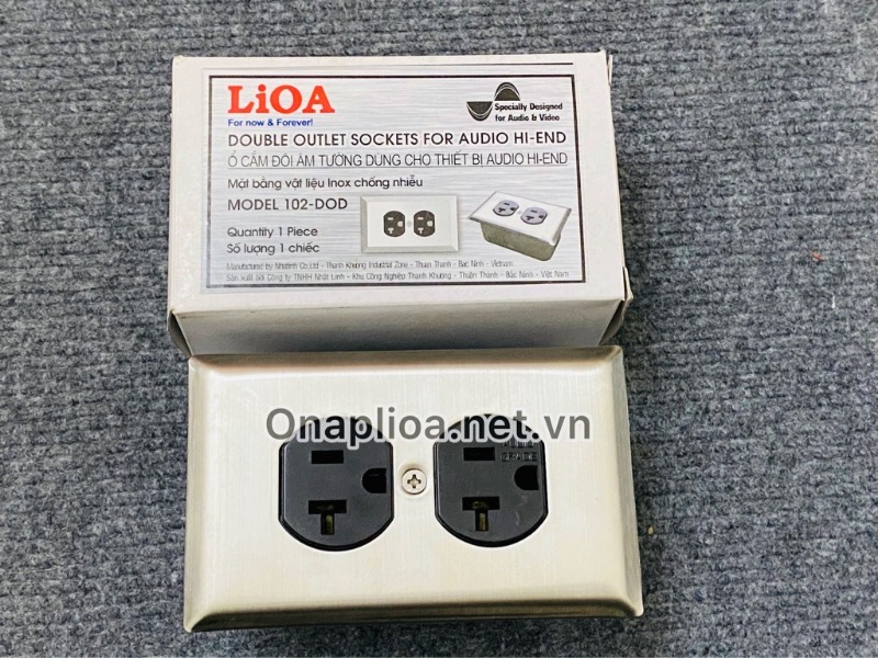 ổ cắm audio lioa cốc chống nhiễu