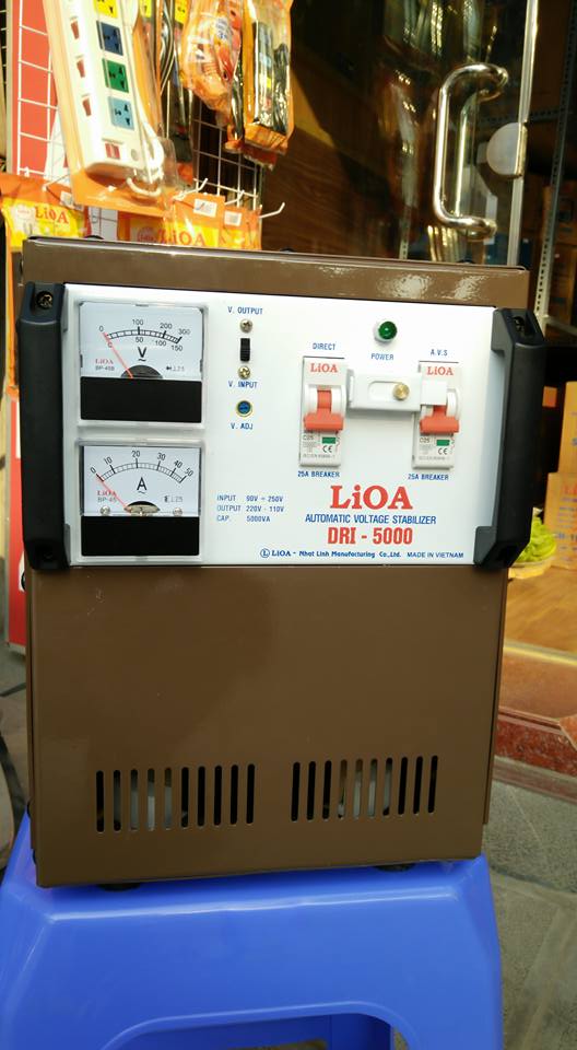 Ổn áp lioa 5kva ( Thế hệ mới )