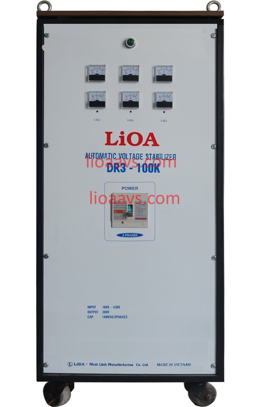 Ổn áp lioa DR3-100K - 3 pha