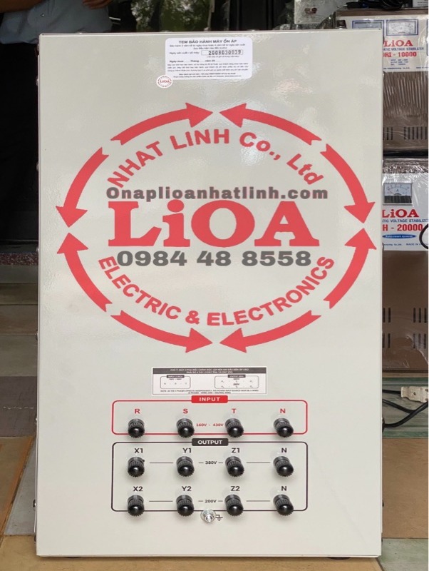 ổn áp lioa 15kva 3 pha