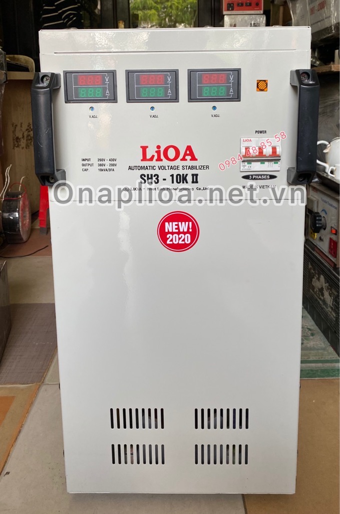 ỔN ÁP LIOA 10KVA 3PHA SH3-10K II