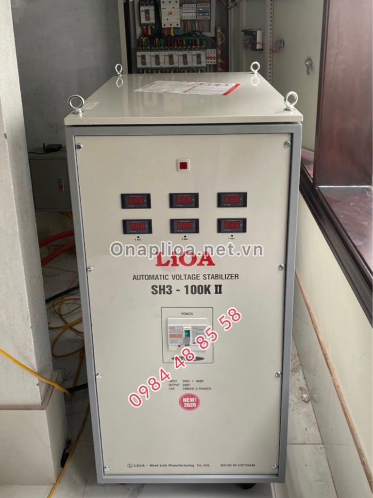 ỔN ÁP LIOA 100kVA 3 PHA .LIOA  SH3-100K II