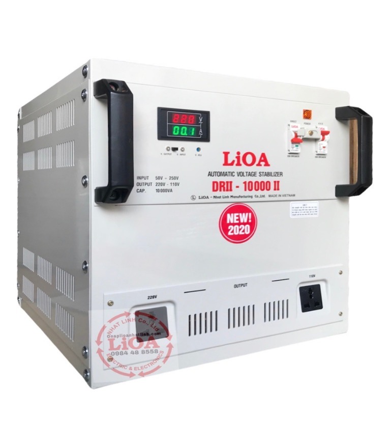 ổn áp lioa 10kva dải 50v