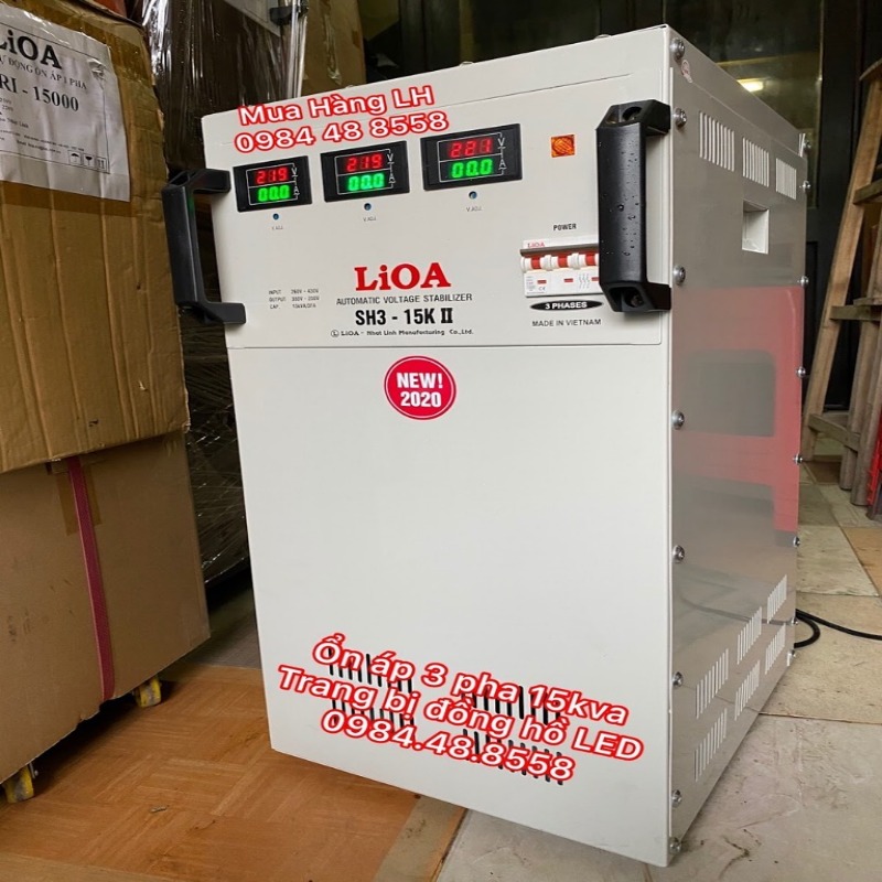 ổn áp lioa 15kva 3 pha