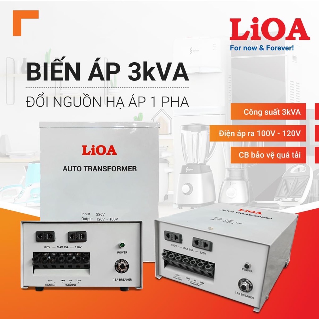 Đổi nguồn lioa 3Kva