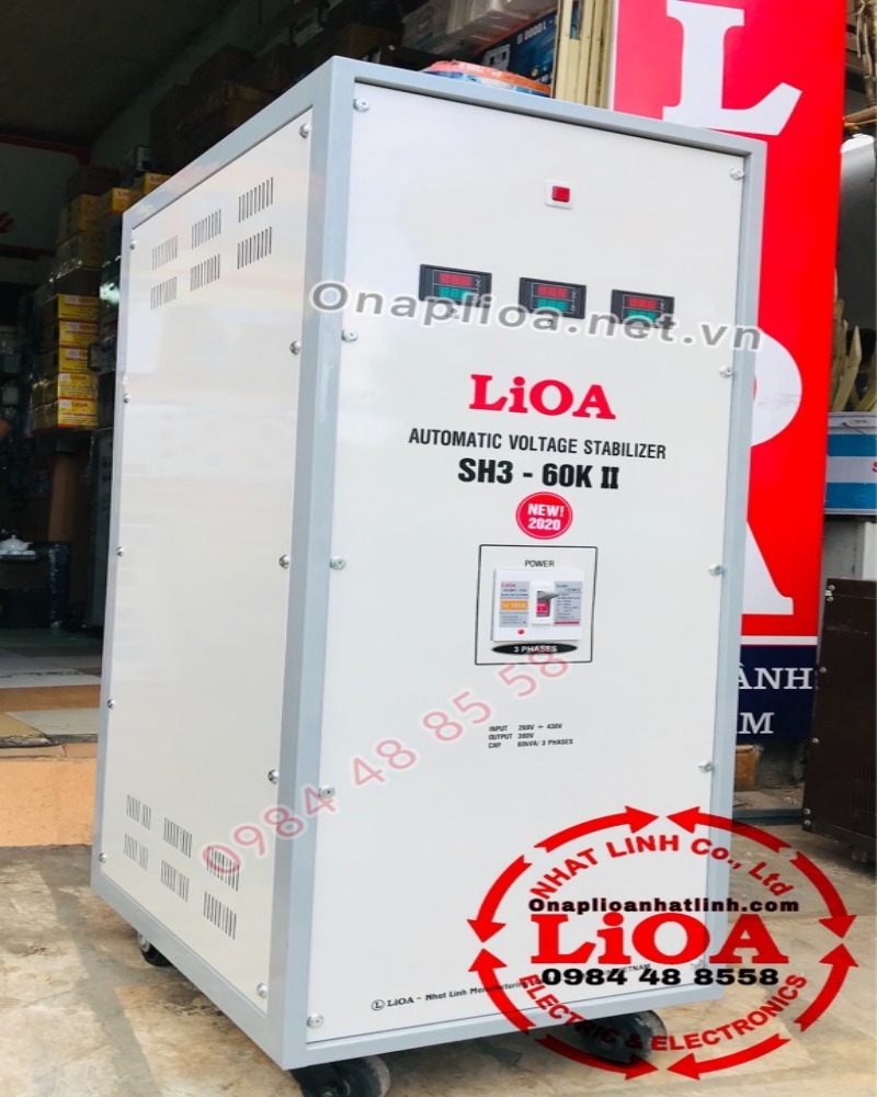 máy ổn áp lioa 60kva 3 pha