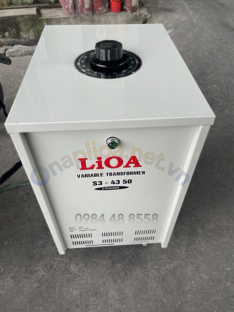 Biến áp vô cấp LiOA S3 - 43 50