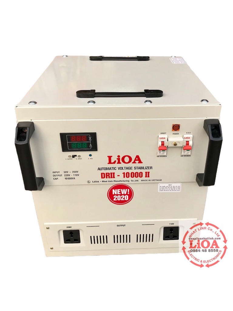 ỔN ÁP LIOA 10KVA DRII-10000II NEW2020