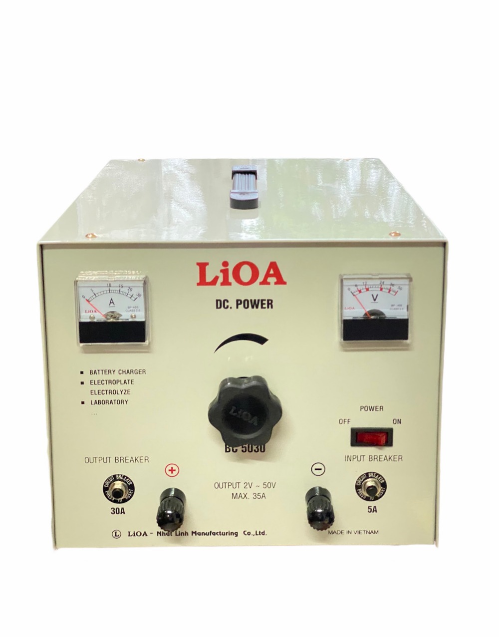 nạp ắc quy lioa BC5030