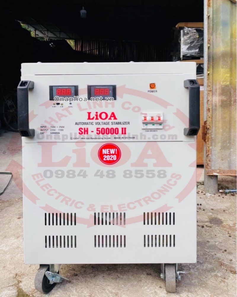 ỔN ÁP LIOA 50KVA DẢI 150V