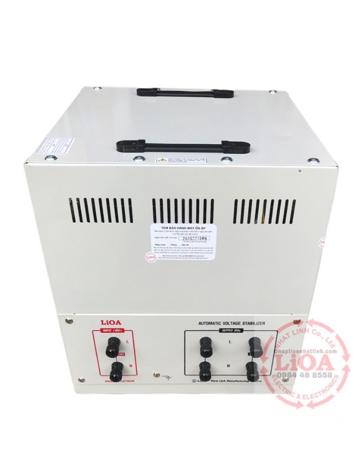 ổn áp lioa 10kva dải 50v