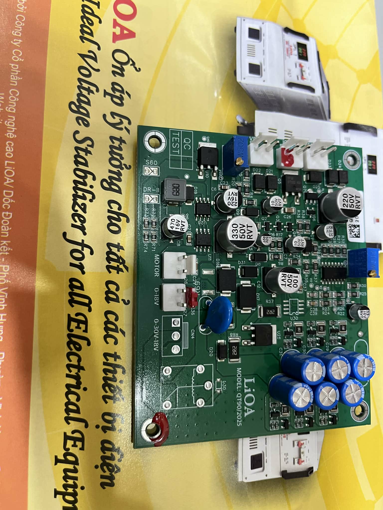 Mạch ổn áp lioa chính hãng mới nhất hiện nay lắp được tất cả các dòng máy ổn áp lioa 1 pha