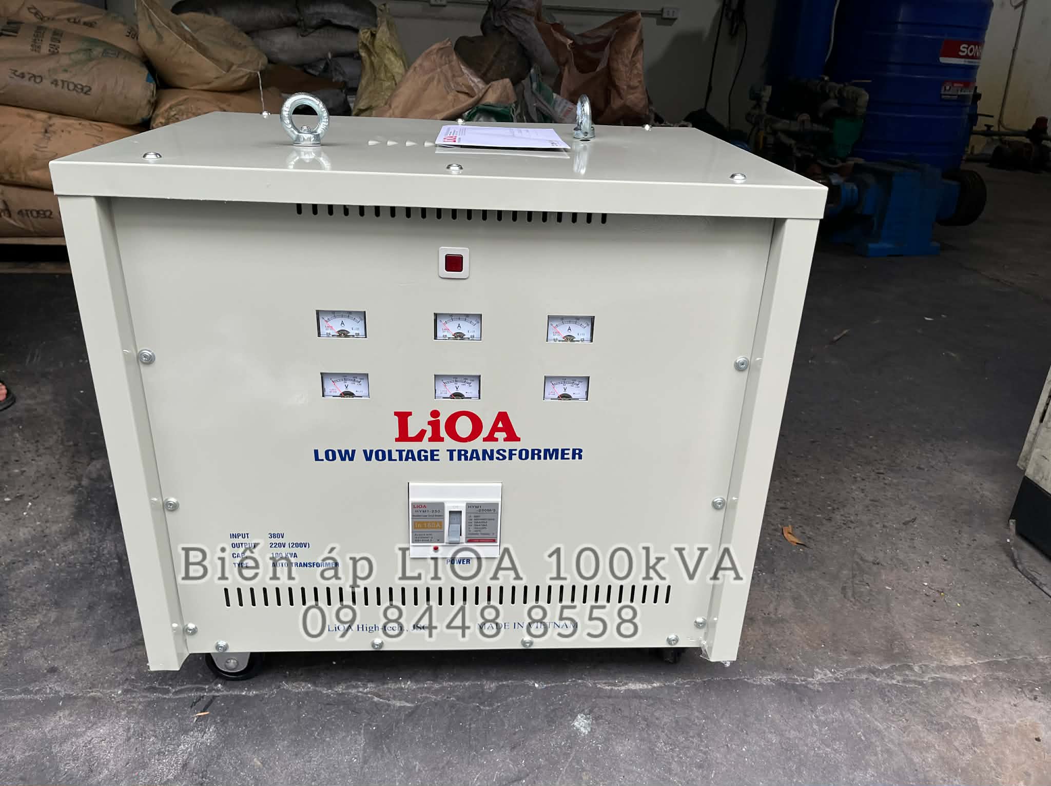 Biến áp Lioa 100kva tự ngẫu